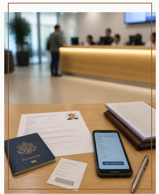 Запись в визовый центр в Муре для подачи документов