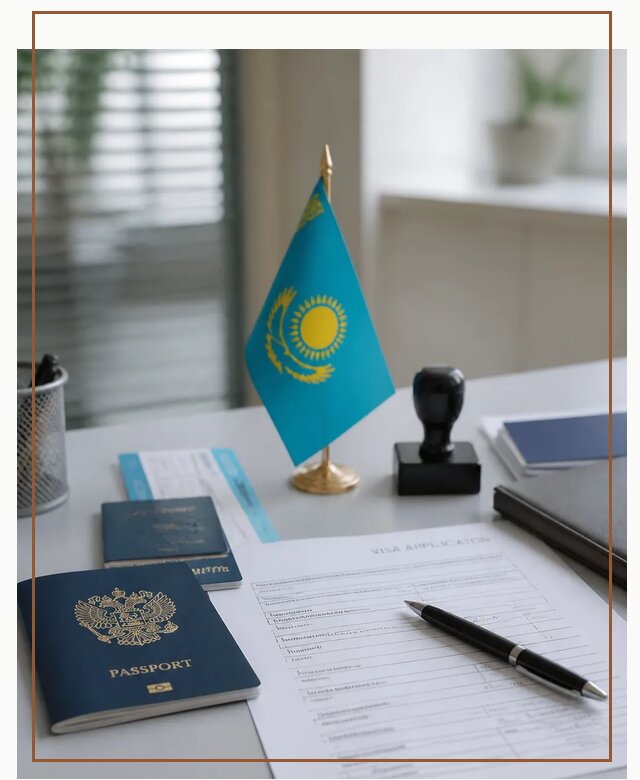 Оформление визы в Казахстан для поездки и работы в Муре