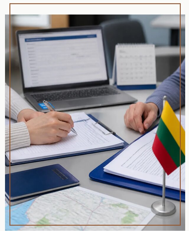 Профессиональное оформление визы в Литву для поездки в Муре