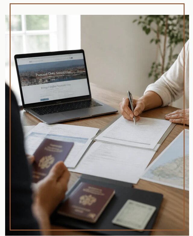 Оформление Digital Nomad и ВНЖ Португалии в Муре